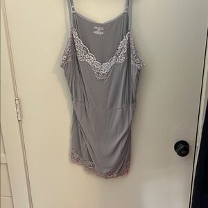 Express Charcoal Lace Chemise